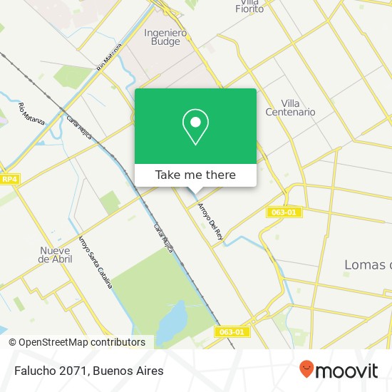 Falucho 2071 map