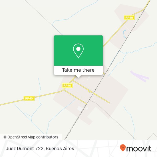 Juez Dumont 722 map