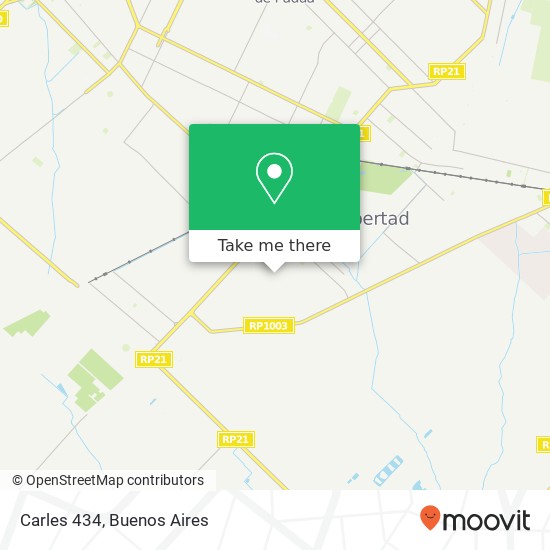 Carles 434 map