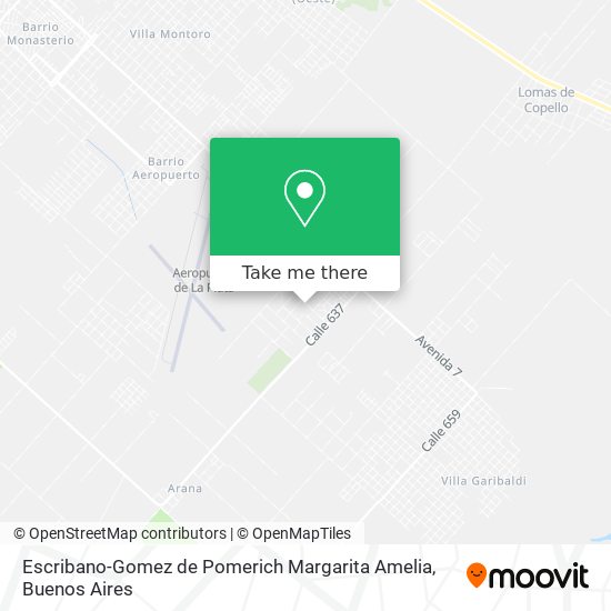 Mapa de Escribano-Gomez de Pomerich Margarita Amelia