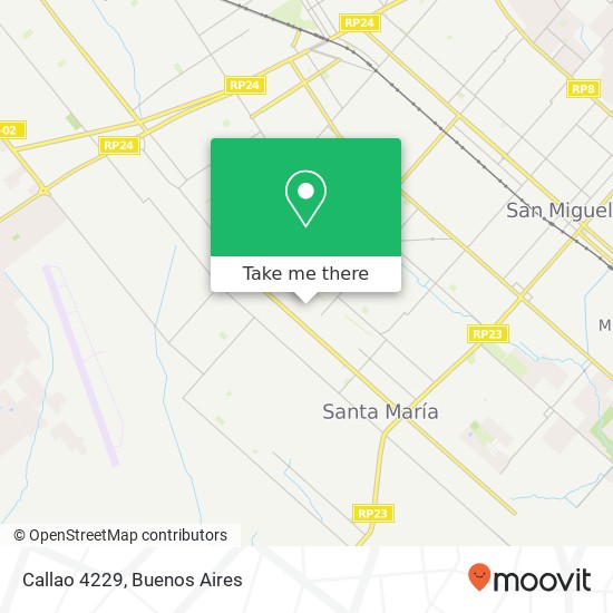 Callao 4229 map