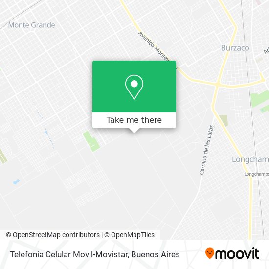 Telefonia Celular Movil-Movistar map