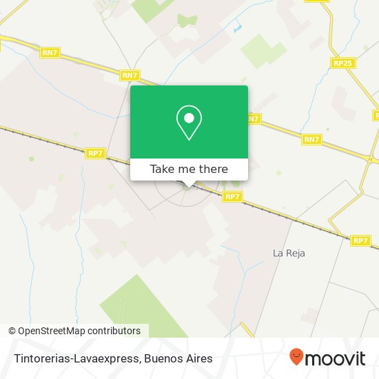 Tintorerias-Lavaexpress map