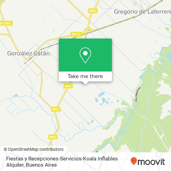 Fiestas y Recepciones-Servicios-Koala Inflables Alquiler map