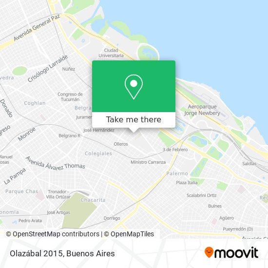 Mapa de Olazábal 2015