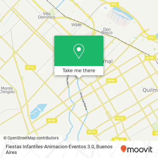 Fiestas Infantiles-Animacion-Eventos 3.0 map