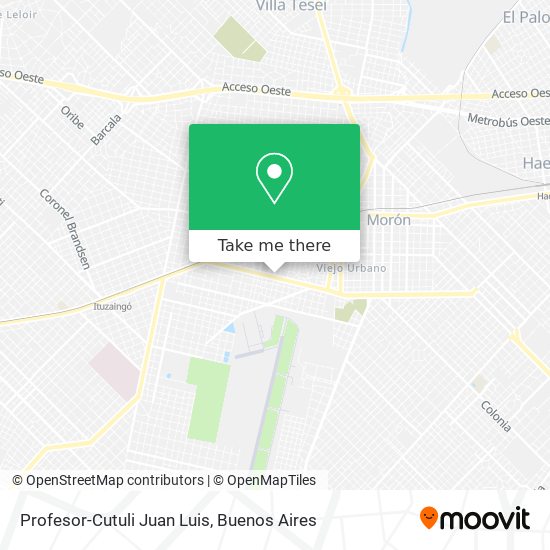 Mapa de Profesor-Cutuli Juan Luis