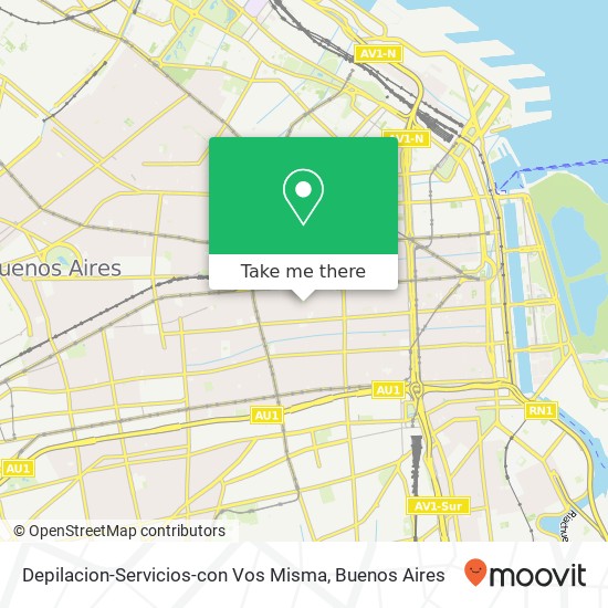 Depilacion-Servicios-con Vos Misma map