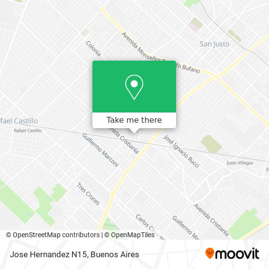 Mapa de Jose Hernandez N15