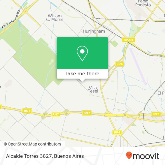 Alcalde Torres 3827 map