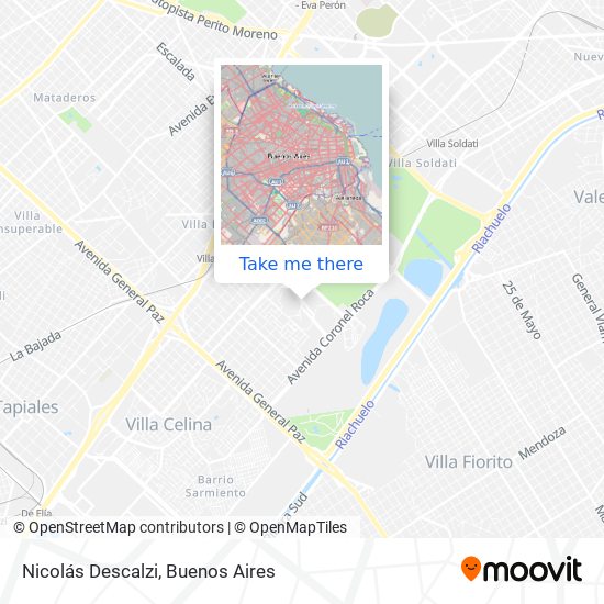 Nicolás Descalzi map