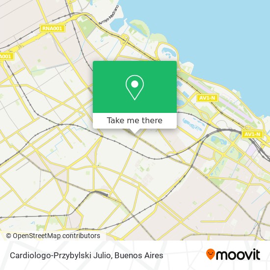 Mapa de Cardiologo-Przybylski Julio