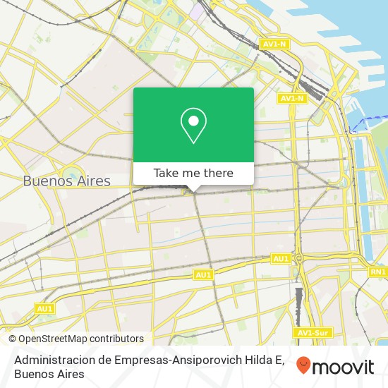 Administracion de Empresas-Ansiporovich Hilda E map