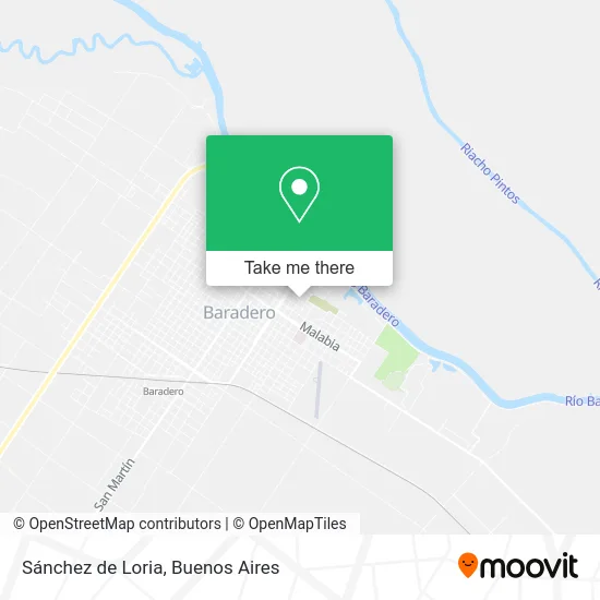 Sánchez de Loria map