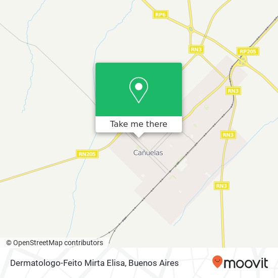 Dermatologo-Feito Mirta Elisa map