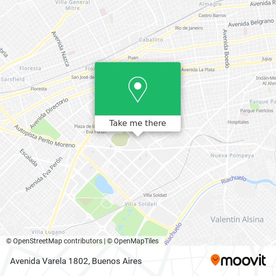 Avenida Varela 1802 map