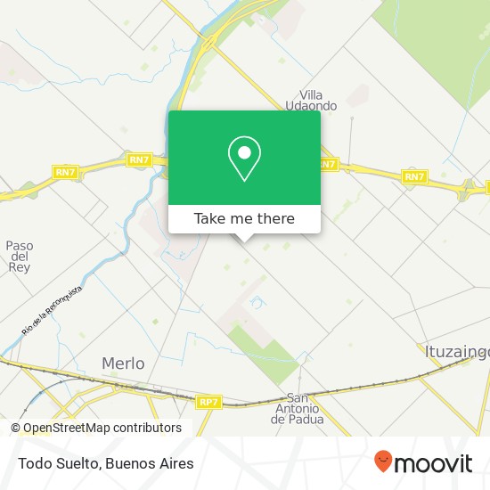 Todo Suelto map