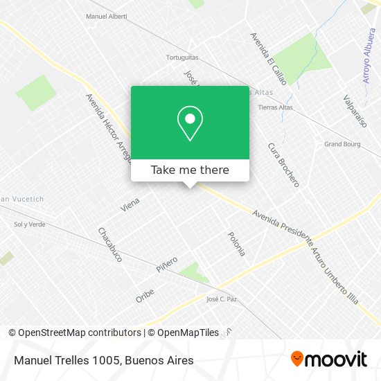Mapa de Manuel Trelles 1005