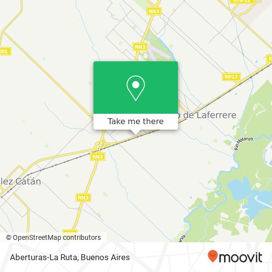 Aberturas-La Ruta map