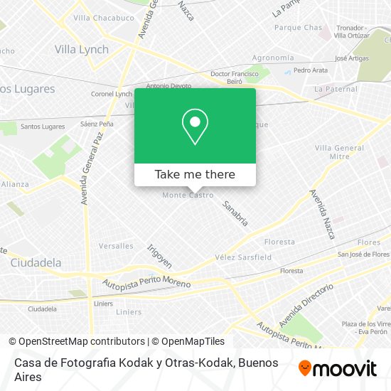 Casa de Fotografia Kodak y Otras-Kodak map