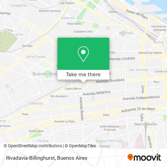 Rivadavia-Billinghurst map
