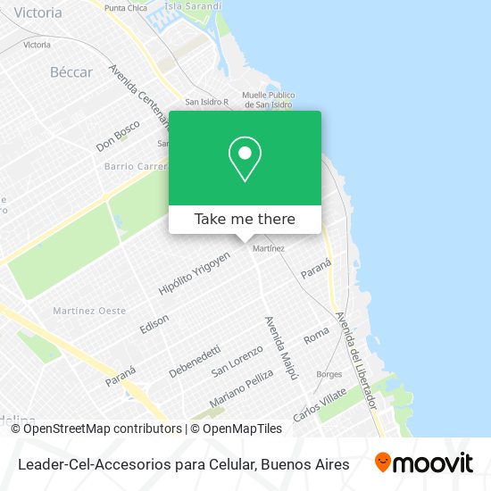 Leader-Cel-Accesorios para Celular map