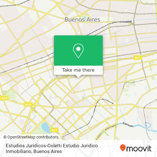 Estudios Juridicos-Coletti Estudio Juridico Inmobiliario map