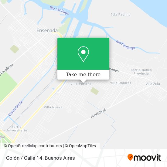 Colón / Calle 14 map
