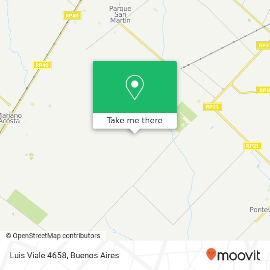 Luis Viale 4658 map