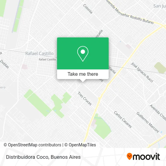 Distribuidora Coco map