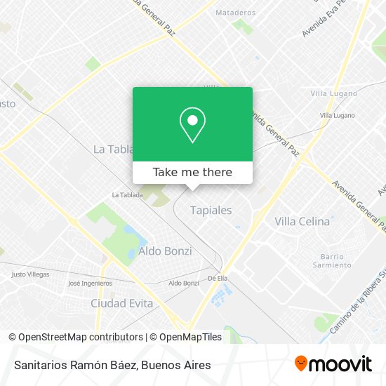Mapa de Sanitarios Ramón Báez