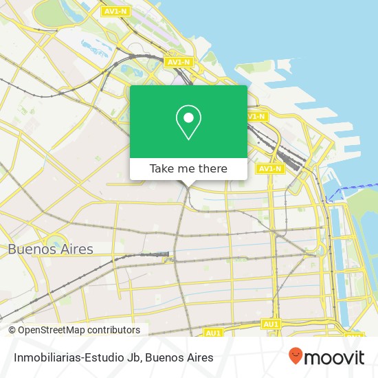 Inmobiliarias-Estudio Jb map