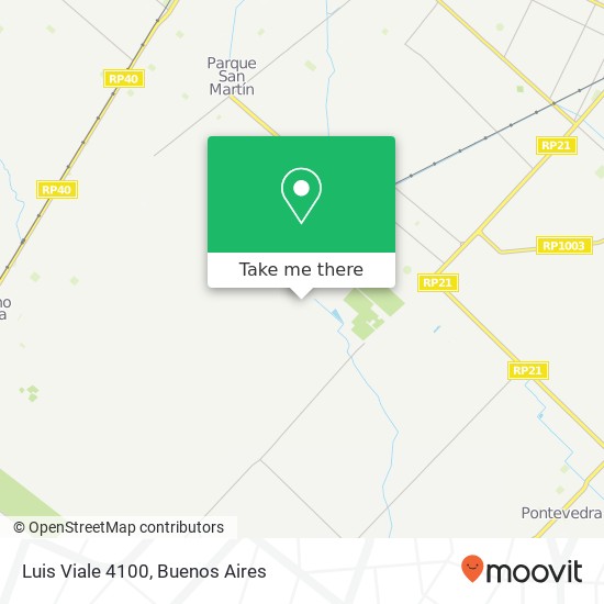 Luis Viale 4100 map