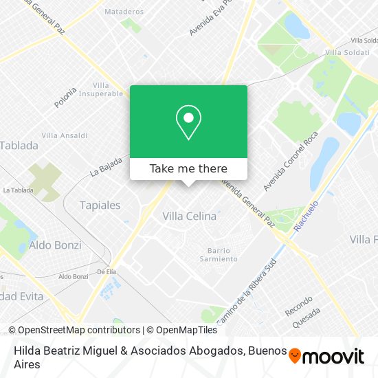 Hilda Beatriz Miguel & Asociados Abogados map