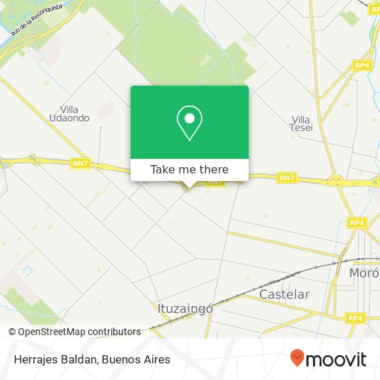 Herrajes Baldan map