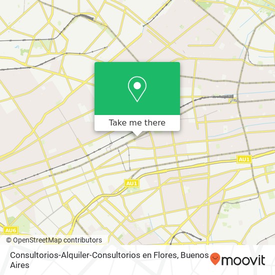 Consultorios-Alquiler-Consultorios en Flores map