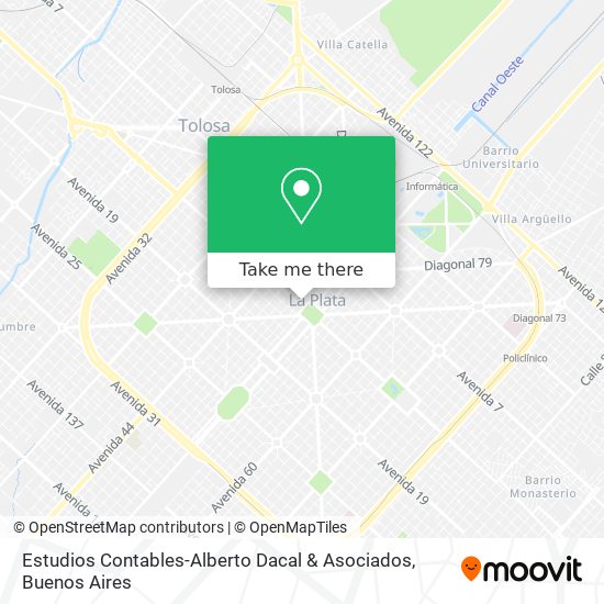 Estudios Contables-Alberto Dacal & Asociados map