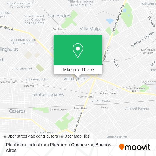 Mapa de Plasticos-Industrias Plasticos Cuenca sa