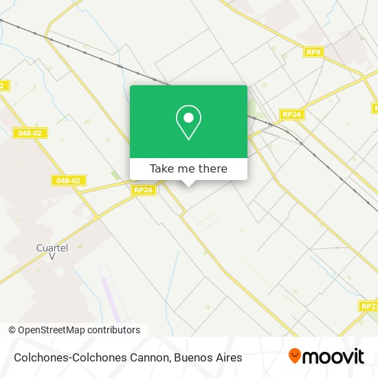 Colchones-Colchones Cannon map