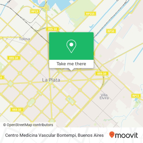 Centro Medicina Vascular Bontempi map