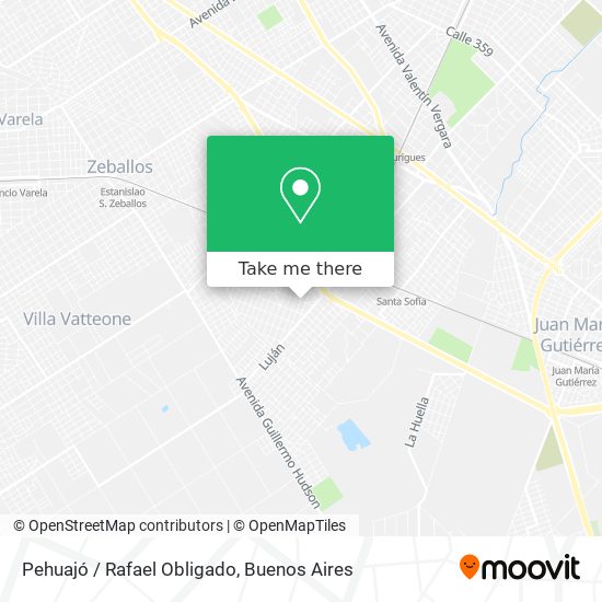 Mapa de Pehuajó / Rafael Obligado