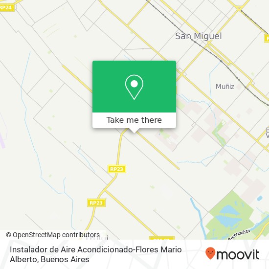 Instalador de Aire Acondicionado-Flores Mario Alberto map