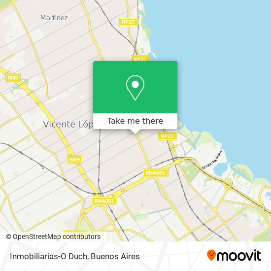 Inmobiliarias-O Duch map