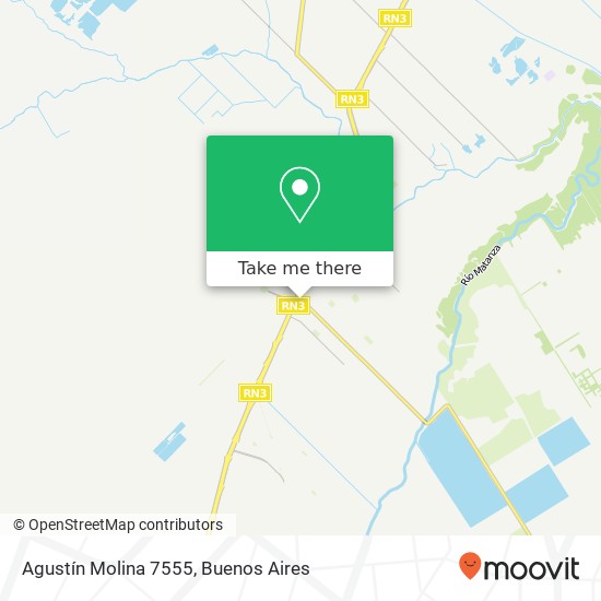 Mapa de Agustín Molina 7555