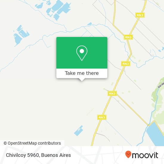 Mapa de Chivilcoy 5960
