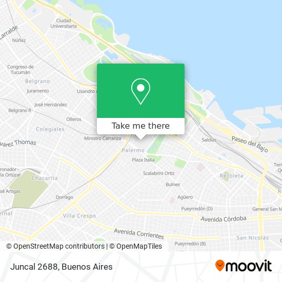Mapa de Juncal 2688