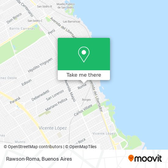 Mapa de Rawson-Roma