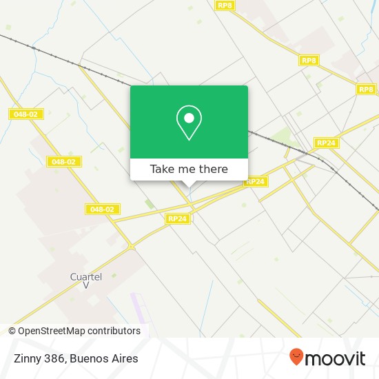 Mapa de Zinny 386