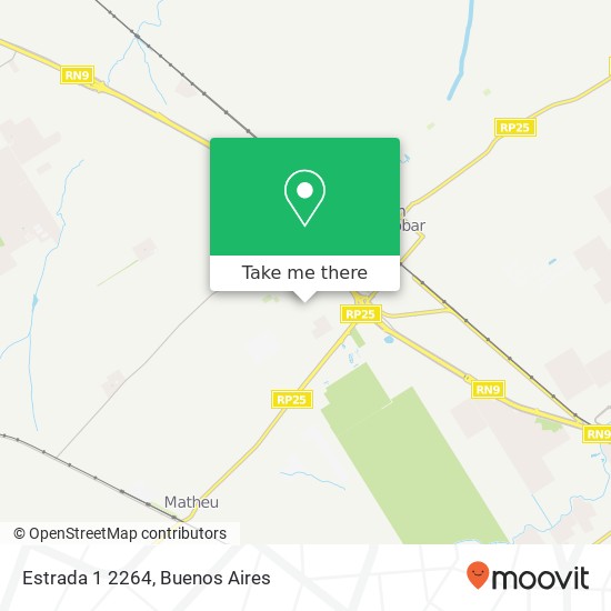 Estrada 1 2264 map
