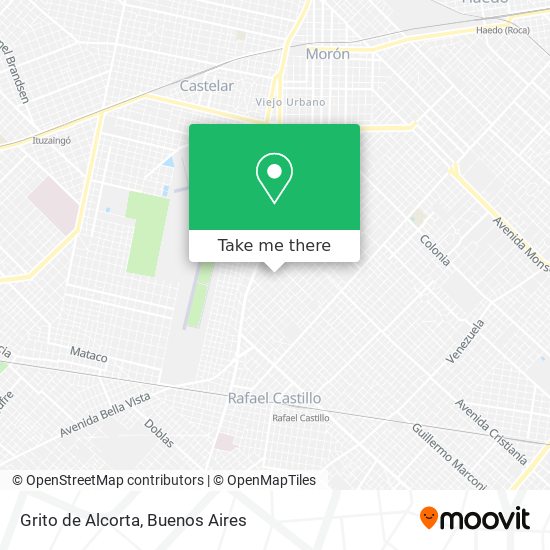 Grito de Alcorta map